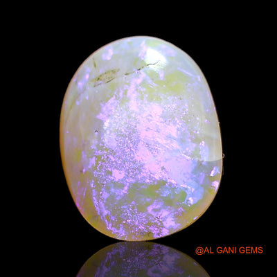 1.00 Cts Natural Australian Fire Opal Oval Cabochon Loose Gemstone For Jewelry 9x7x2 mm AC-773