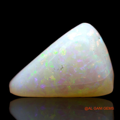 Natural Fire Opal Gemstone 1.00 Cts Loose Pear Cabochon From Australia 10x7x3 mm AC-774