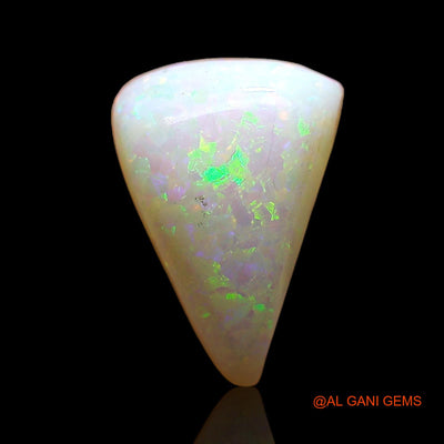Natural Fire Opal Gemstone 1.00 Cts Loose Pear Cabochon From Australia 10x7x3 mm AC-774