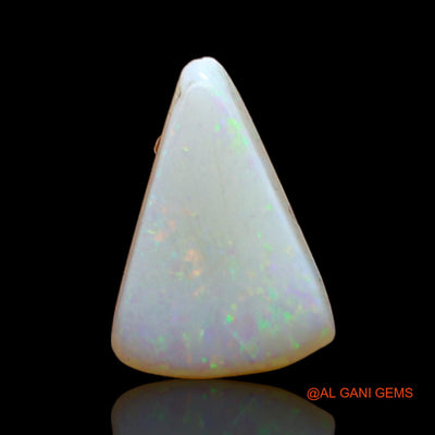Natural Fire Opal Gemstone 1.00 Cts Loose Pear Cabochon From Australia 10x7x3 mm AC-774