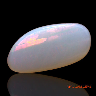 1.00 Cts Natural Australian Fire Opal Loose Gemstone Fancy Cabochon 12x6x1 mm AC-776