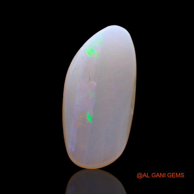 1.00 Cts Natural Australian Fire Opal Loose Gemstone Fancy Cabochon 12x6x1 mm AC-776