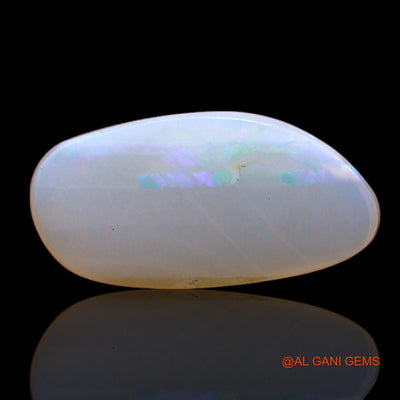 1.00 Cts Natural Australian Fire Opal Loose Gemstone Fancy Cabochon 12x6x1 mm AC-776