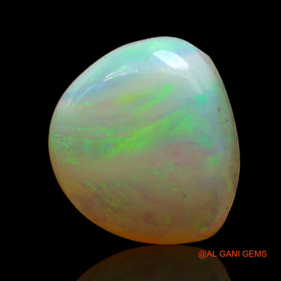 2.00 Cts Unheated Australian Fire Opal Loose Gemstone Fancy Cabochon Natural 8x7x4 mm AC-779
