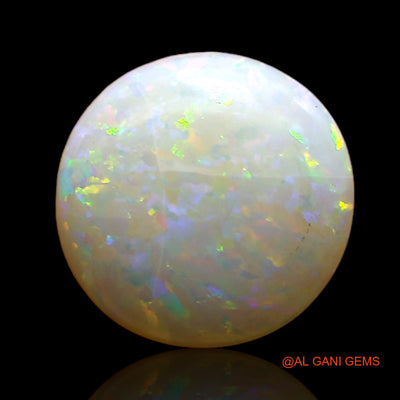 1.00 Cts Natural Australian Fire Opal Oval Cabochon Loose Gemstone For Jewelry 8x8x2 mm AC-780