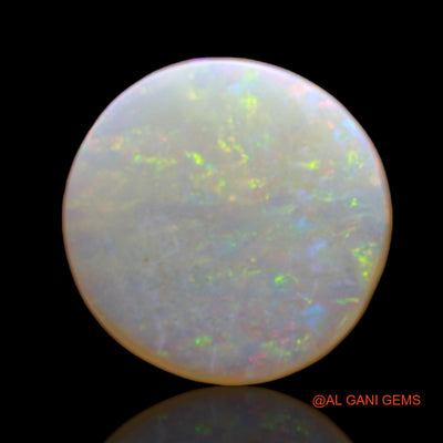 1.00 Cts Natural Australian Fire Opal Oval Cabochon Loose Gemstone For Jewelry 8x8x2 mm AC-780