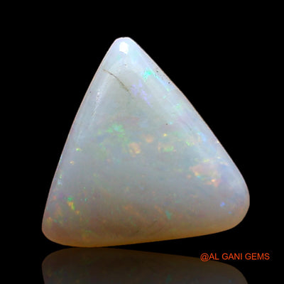 1.00 Cts Natural Australian Fire Opal Loose Gemstone Trillion Cabochon 8x8x2 mm AC-781