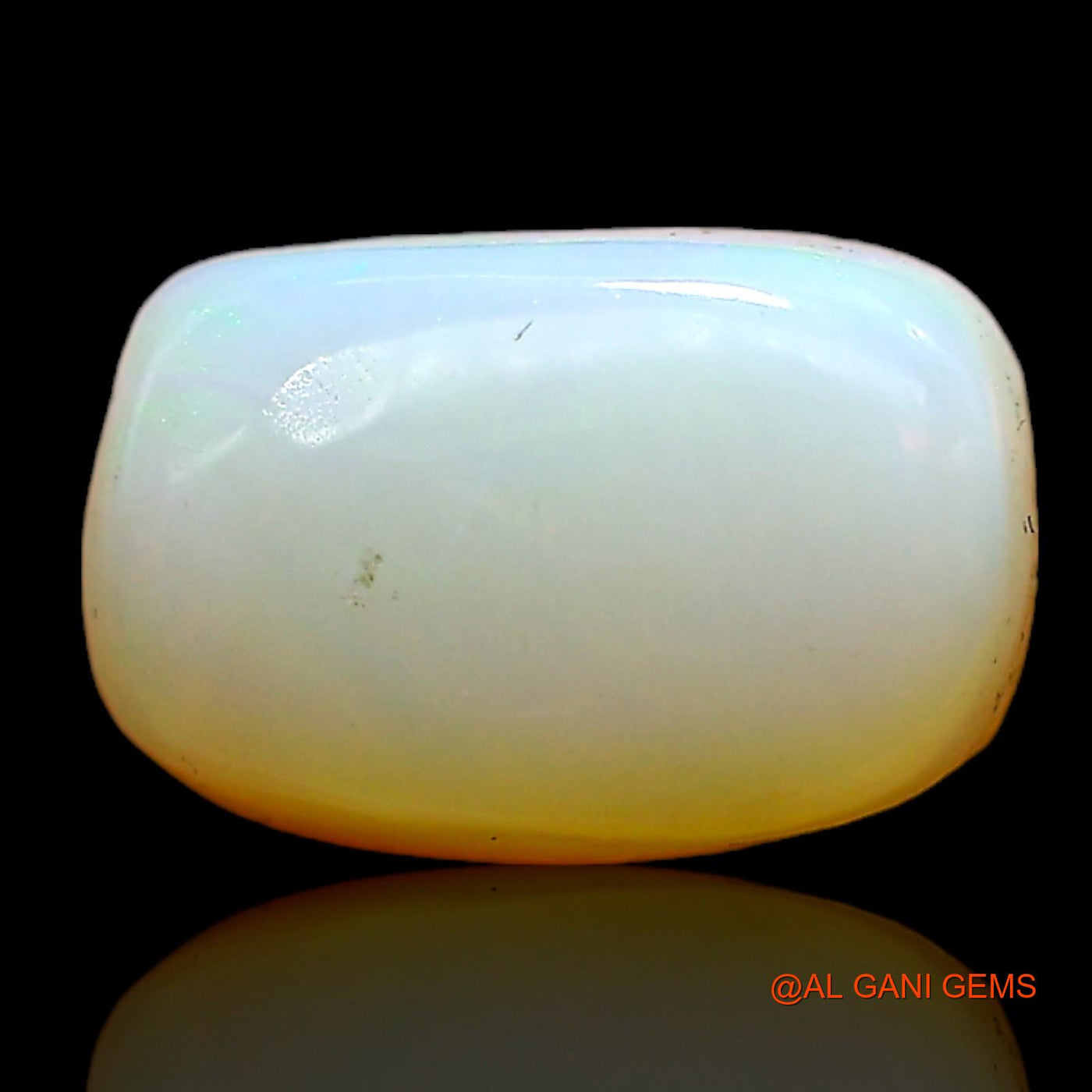 1.00 Cts Unheated Australian Fire Opal Loose Gemstone Oval Cabochon Natural 9x6x3 mm AC-786