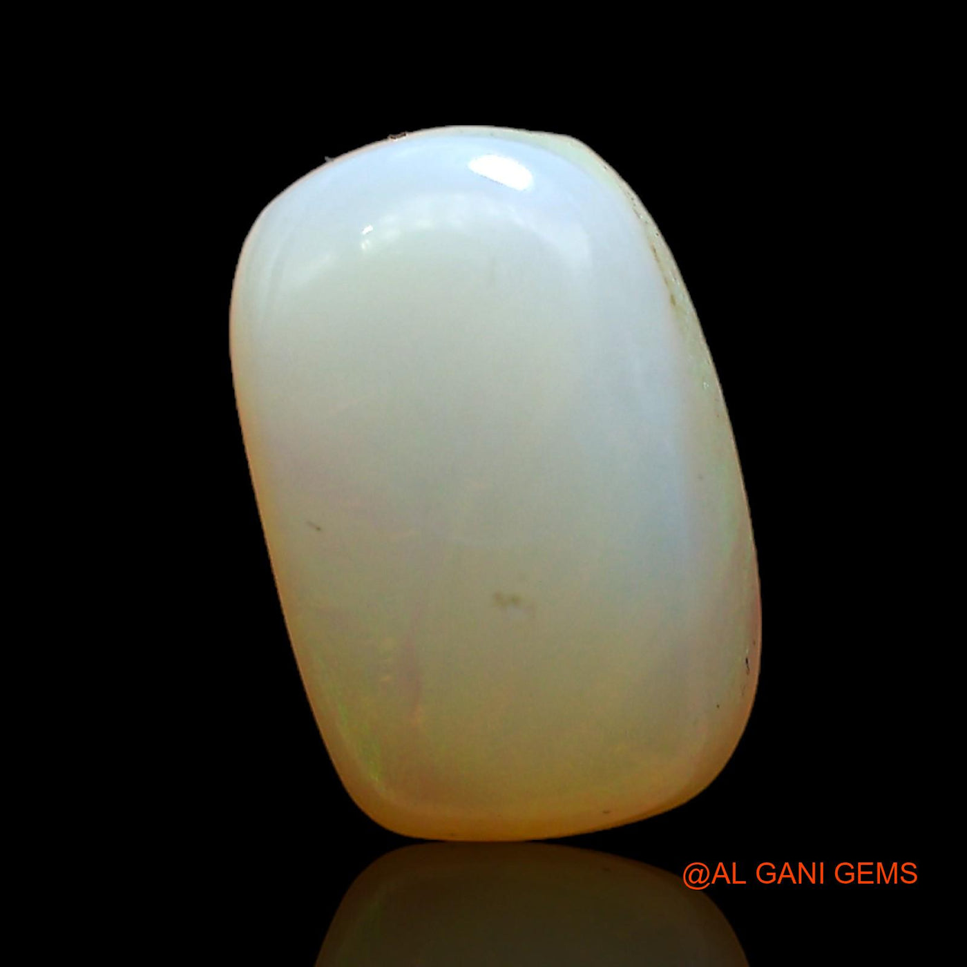 1.00 Cts Unheated Australian Fire Opal Loose Gemstone Oval Cabochon Natural 9x6x3 mm AC-786