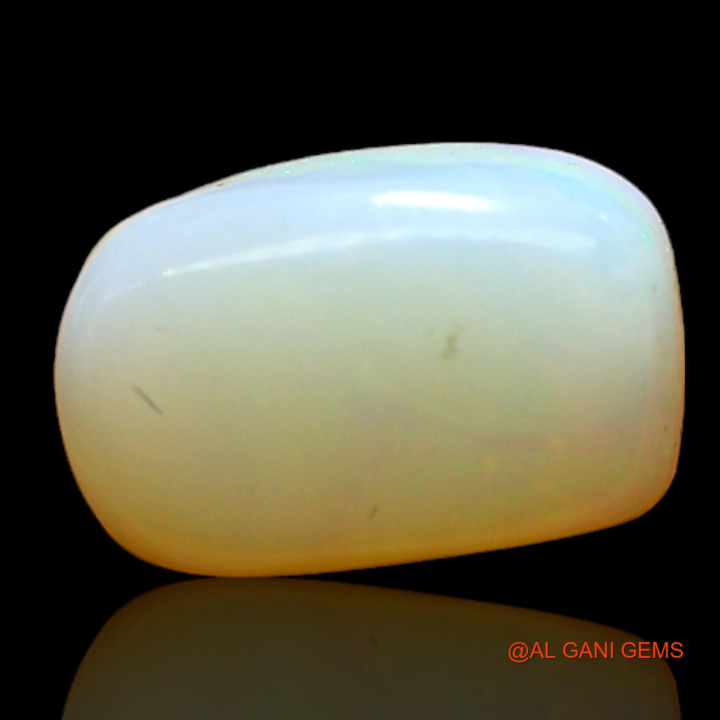 1.00 Cts Unheated Australian Fire Opal Loose Gemstone Oval Cabochon Natural 9x6x3 mm AC-786