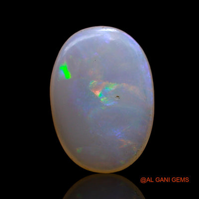 1.00 Cts Natural Australian Fire Opal Loose Gemstone Oval Cabochon 9x6x2 mm AC-787