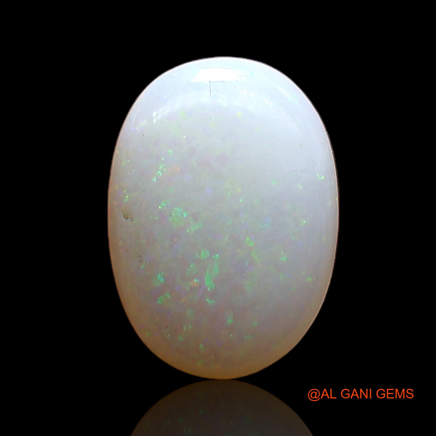 1.00 Cts Natural Australian Fire Opal Loose Gemstone Oval Cabochon 8x6x2 mm AC-789