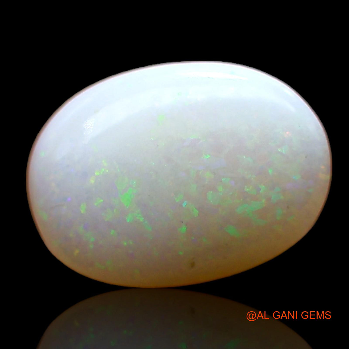 1.00 Cts Natural Australian Fire Opal Loose Gemstone Oval Cabochon 8x6x2 mm AC-789