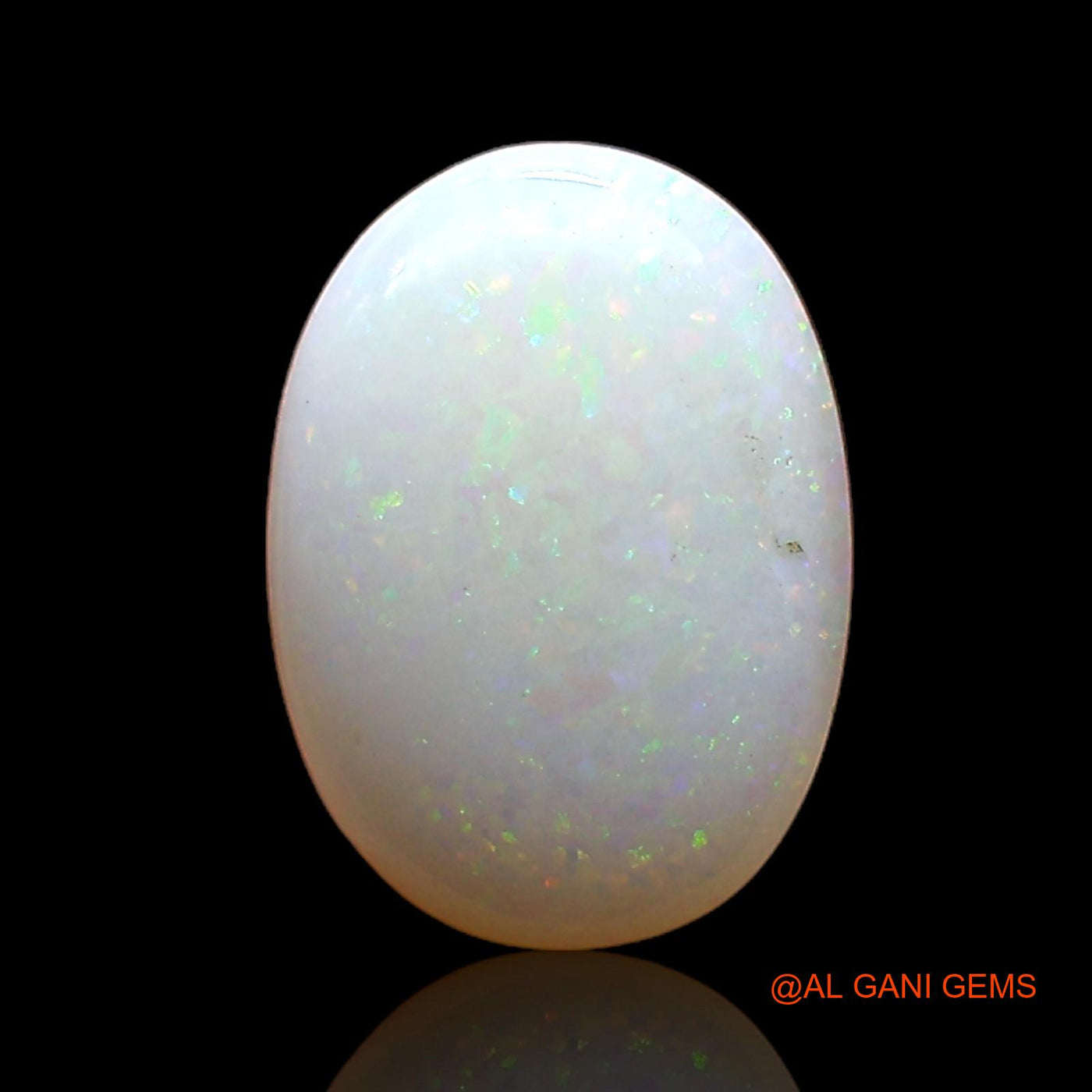 1.00 Cts Natural Australian Fire Opal Loose Gemstone Oval Cabochon 8x6x2 mm AC-789