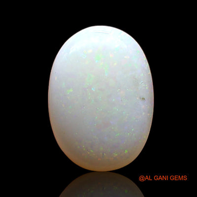 1.00 Cts Natural Australian Fire Opal Loose Gemstone Oval Cabochon 8x6x2 mm AC-789