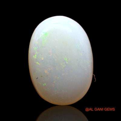 1.00 Cts Natural Australian Fire Opal Loose Gemstone Oval Cabochon 8x6x2 mm AC-789