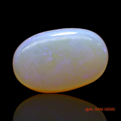 Natural Untreated Fire Opal Loose Gemstone Oval Cabochon From Australia 7.00 Cts 17x11x5 mm AC-78