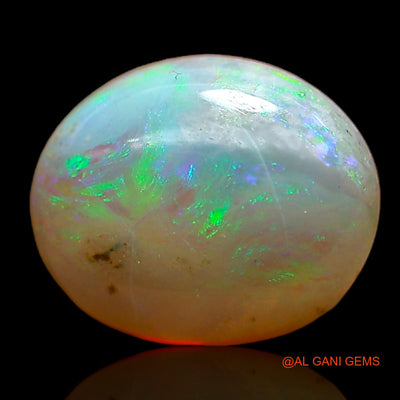 1.00 Cts Natural Australian Fire Opal Loose Gemstone Oval Cabochon 8x6x3 mm AC-795