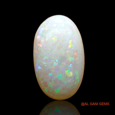 1.00 Cts Natural Australian Fire Opal Loose Gemstone Oval Cabochon 9x5x2 mm AC-797