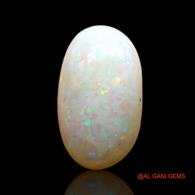 1.00 Cts Natural Australian Fire Opal Loose Gemstone Oval Cabochon 9x5x2 mm AC-797