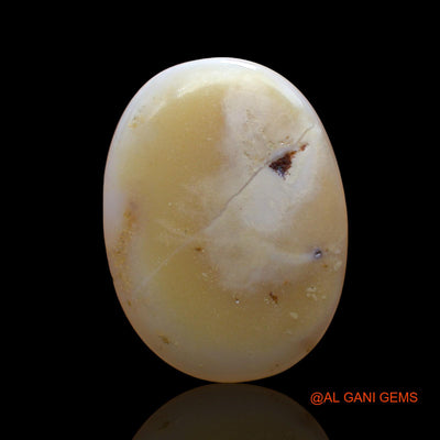 12.00 Cts Natural Australian Fire Opal Loose Gemstone Oval Cabochon 26x20x3 mm AC-801
