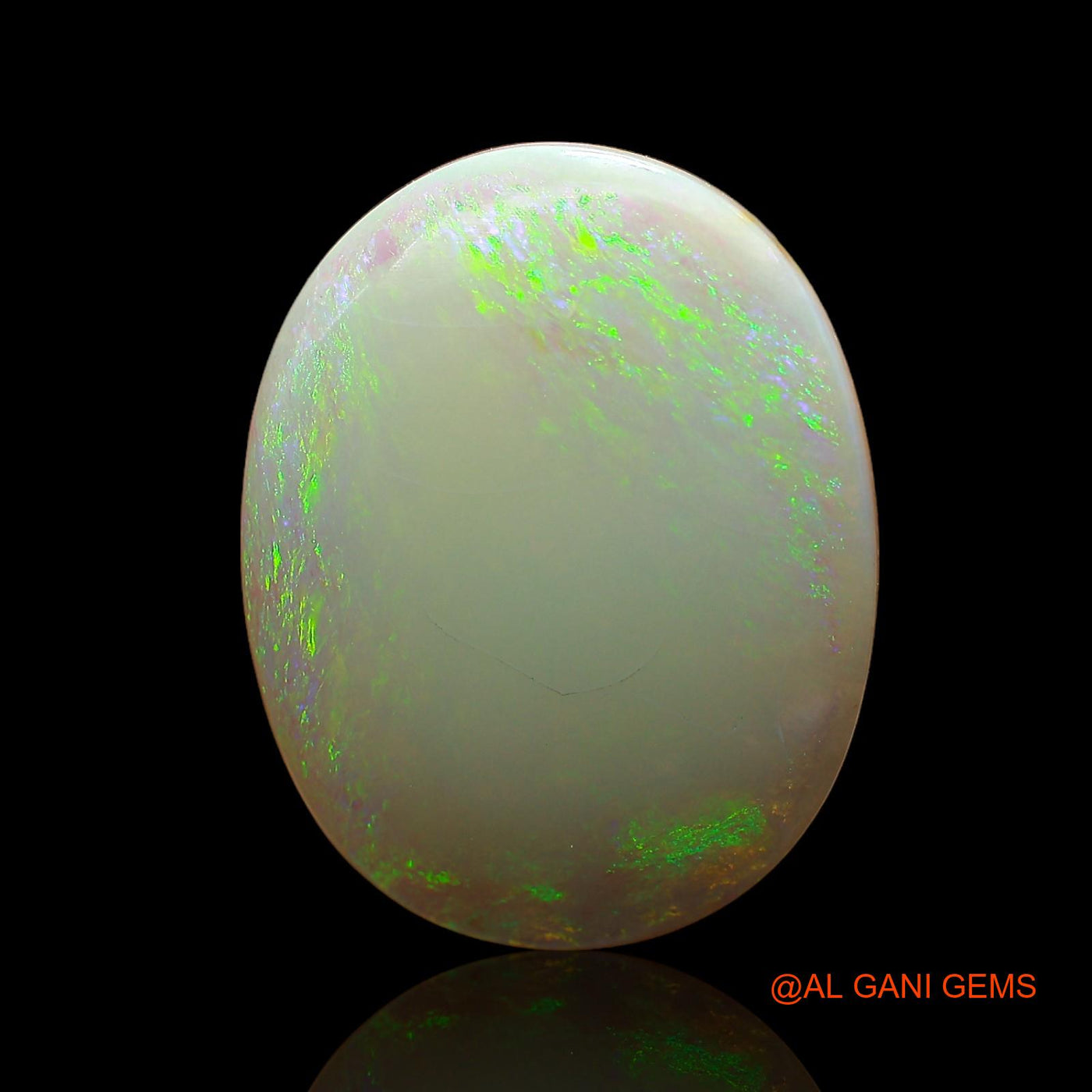 15.00 Cts Natural Australian Fire Opal Loose Gemstone Oval Cabochon 23x18x5 mm AC-802