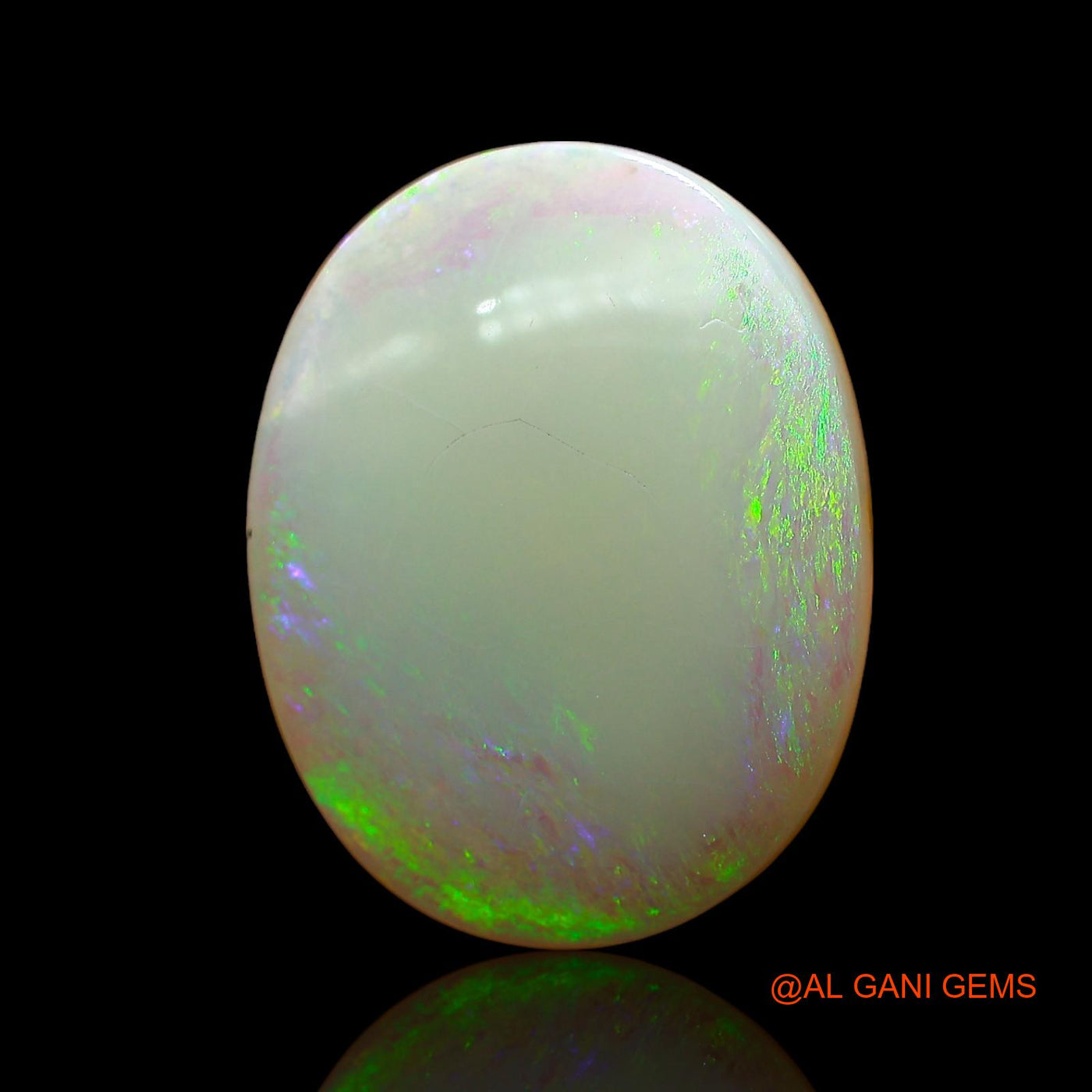 15.00 Cts Natural Australian Fire Opal Loose Gemstone Oval Cabochon 23x18x5 mm AC-802