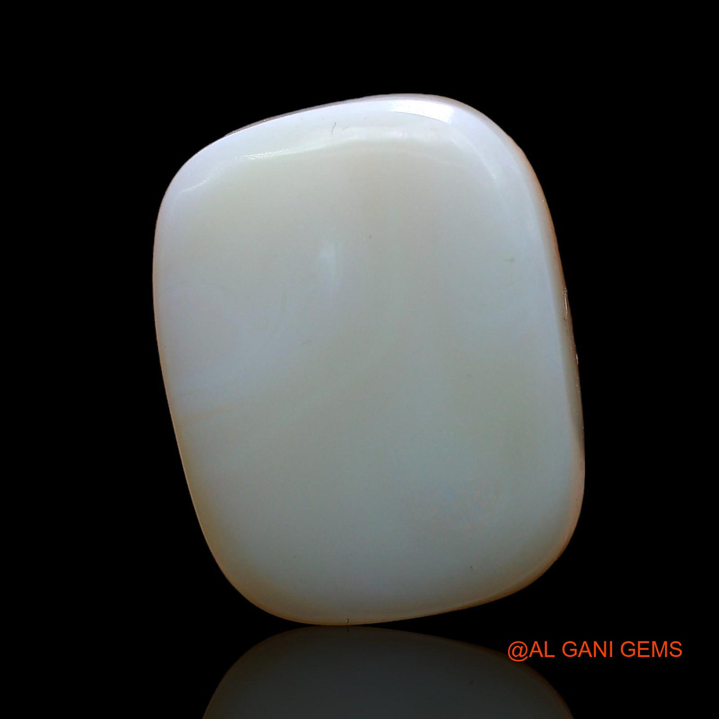 Natural Fire Opal Gemstone 19.00 Cts Loose Oval Cabochon From Australia 20x16x8 mm AC-803