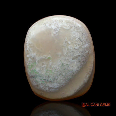 14.00 Cts Unheated Australian Fire Opal Loose Gemstone Oval Cabochon Natural 20x17x6 mm AC-804