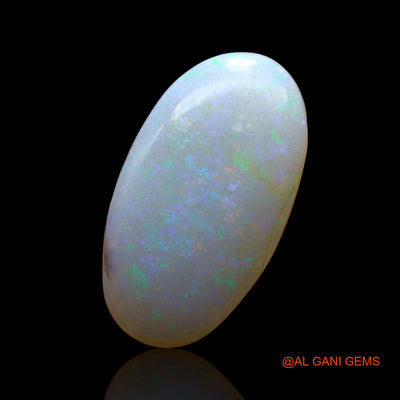 Natural Fire Opal Gemstone 12.00 Cts Loose Oval Cabochon From Australia 25x13x5 mm AC-805