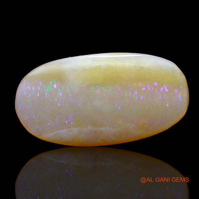 10.00 Cts Natural Australian Fire Opal Loose Gemstone Oval Cabochon 24x13x4 mm AC-806