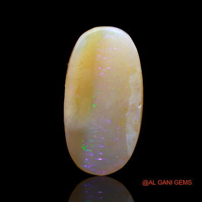 10.00 Cts Natural Australian Fire Opal Loose Gemstone Oval Cabochon 24x13x4 mm AC-806