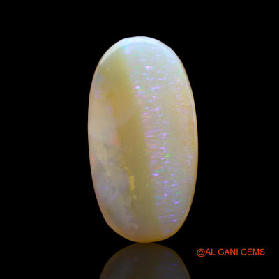 10.00 Cts Natural Australian Fire Opal Loose Gemstone Oval Cabochon 24x13x4 mm AC-806
