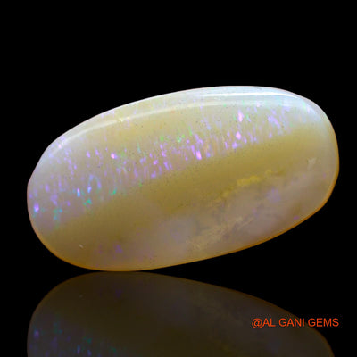 10.00 Cts Natural Australian Fire Opal Loose Gemstone Oval Cabochon 24x13x4 mm AC-806