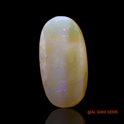 10.00 Cts Natural Australian Fire Opal Loose Gemstone Oval Cabochon 24x13x4 mm AC-806