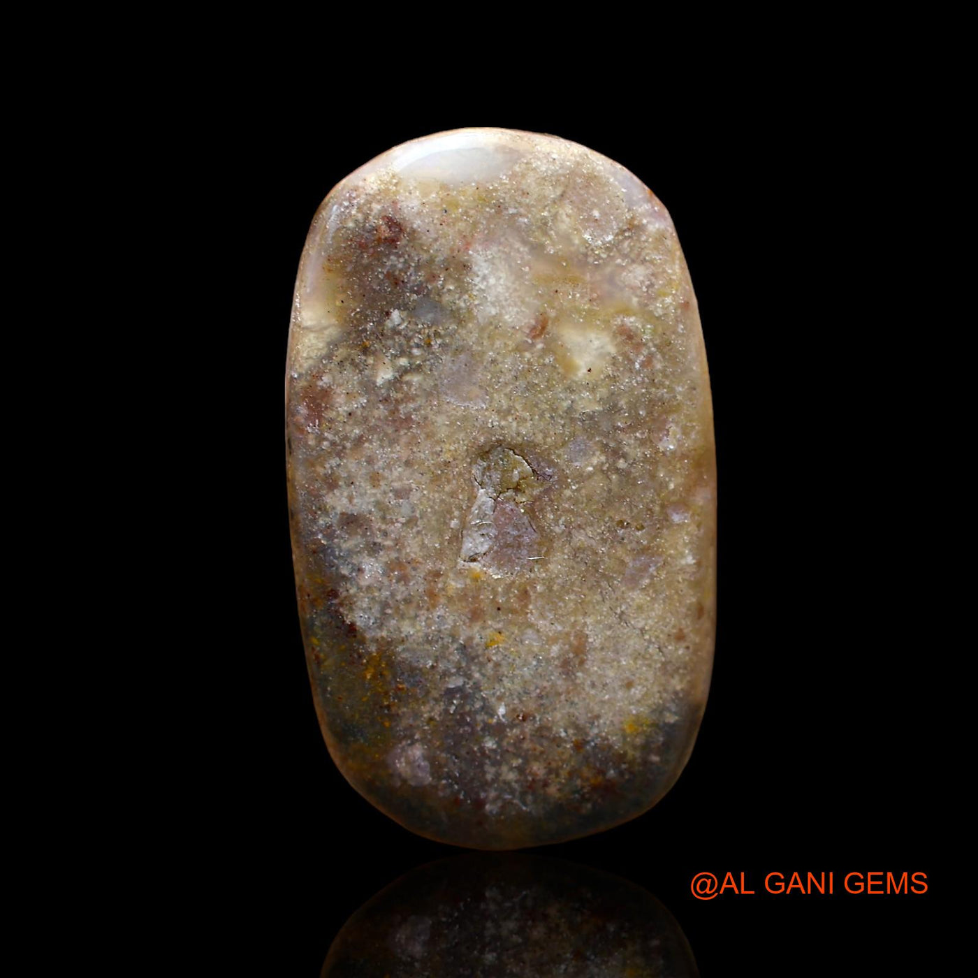 8.00 Cts Unheated Australian Fire Opal Loose Gemstone Oval Cabochon Natural 22x13x3 mm AC-807