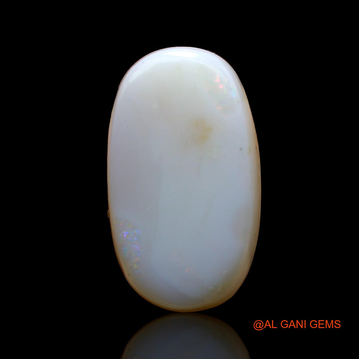 14.00 Cts Unheated Australian Fire Opal Loose Gemstone Oval Cabochon Natural 21x12x6 mm AC-808