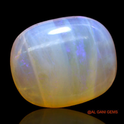 8.00 Cts Natural Australian Fire Opal Loose Gemstone Oval Cabochon 15x12x6 mm AC-80