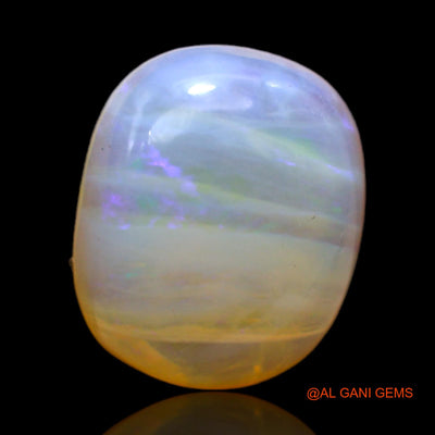 8.00 Cts Natural Australian Fire Opal Loose Gemstone Oval Cabochon 15x12x6 mm AC-80