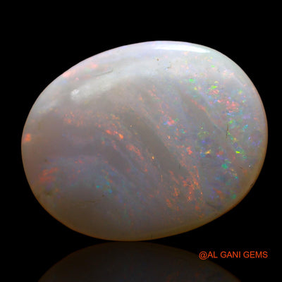 11.00 Cts Natural Australian Fire Opal Loose Gemstone Oval Cabochon 20x15x5 mm AC-811