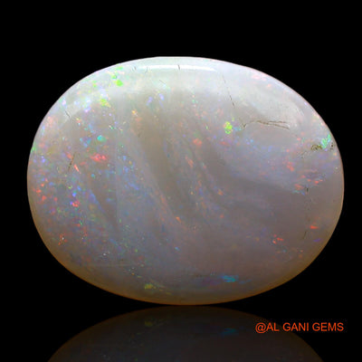 11.00 Cts Natural Australian Fire Opal Loose Gemstone Oval Cabochon 20x15x5 mm AC-811