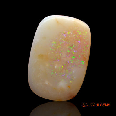 7.00 Cts Unheated Australian Fire Opal Loose Gemstone Oval Cabochon Natural 20x13x3 mm AC-812