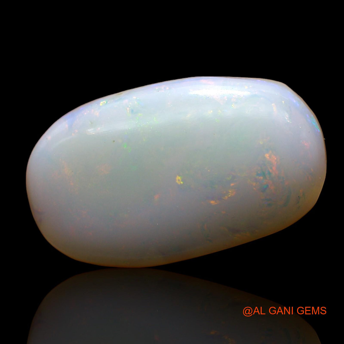 11.00 Cts Natural Australian Fire Opal Oval Cabochon Loose Gemstone For Jewelry 22x13x5 mm AC-813