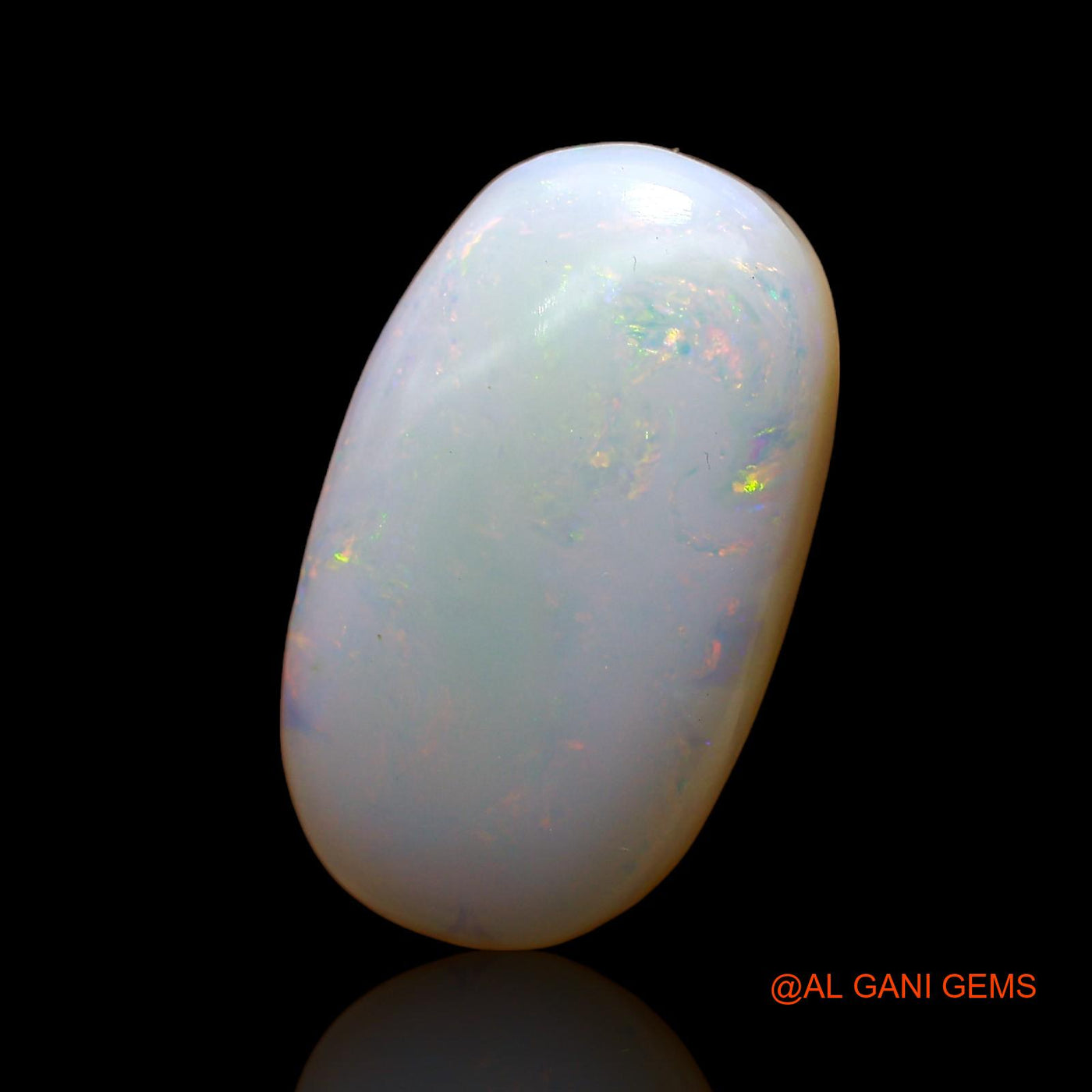 11.00 Cts Natural Australian Fire Opal Oval Cabochon Loose Gemstone For Jewelry 22x13x5 mm AC-813