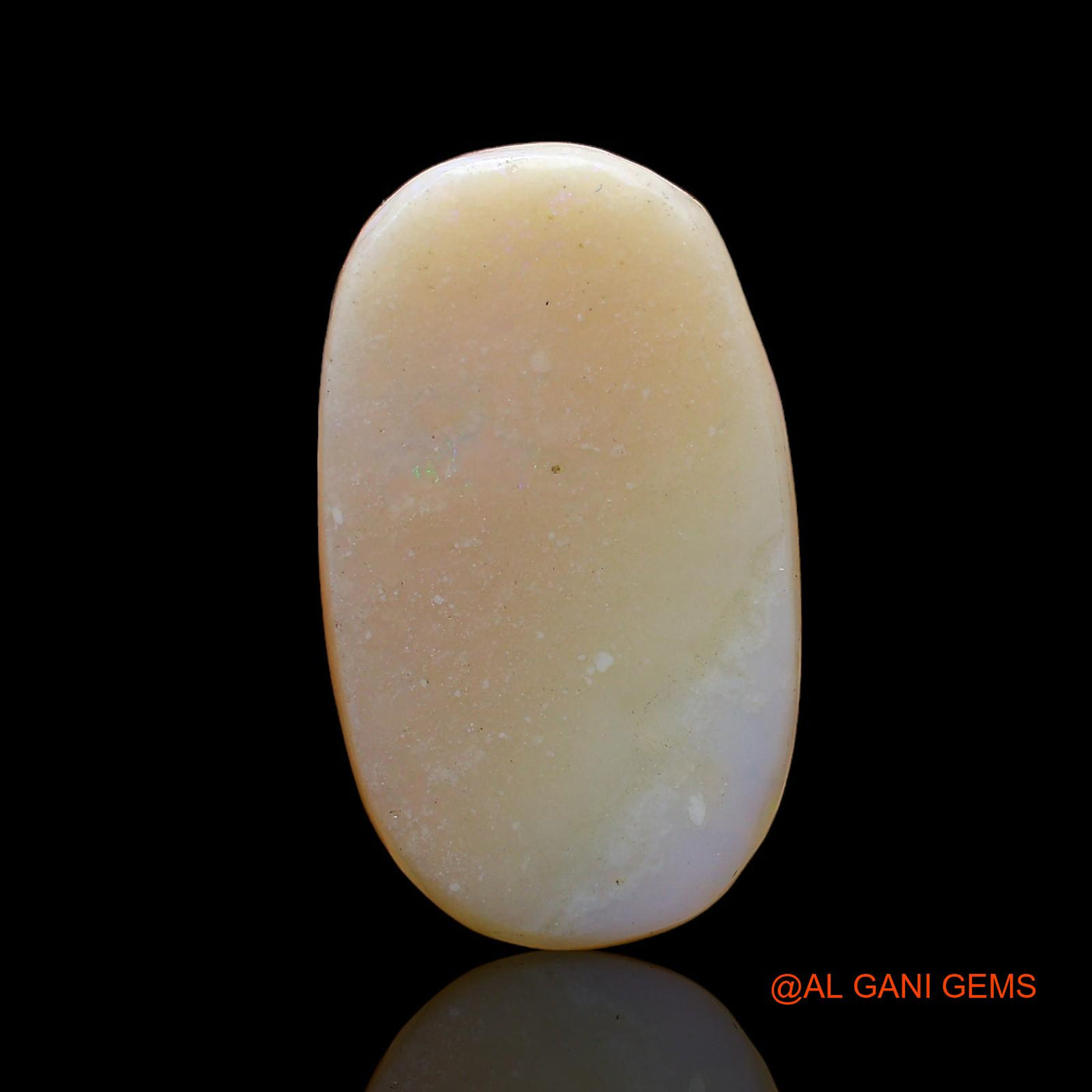 11.00 Cts Natural Australian Fire Opal Oval Cabochon Loose Gemstone For Jewelry 22x13x5 mm AC-813