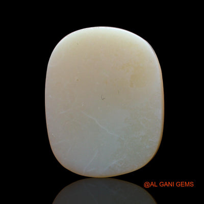 Natural Fire Opal Gemstone 8.00 Cts Loose Oval Cabochon From Australia 19x15x3 mm AC-814