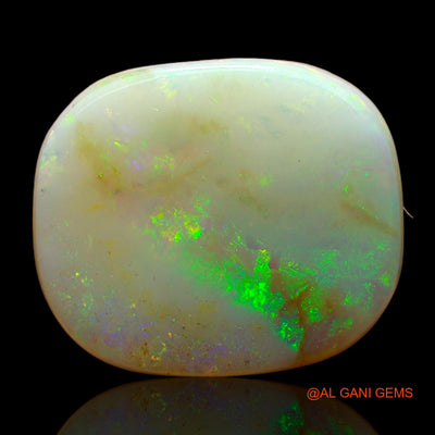 Natural Fire Opal Gemstone 13.00 Cts Loose Oval Cabochon From Australia 18x15x5 mm AC-815