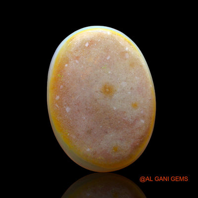 9.00 Cts Natural Australian Fire Opal Oval Cabochon Loose Gemstone For Jewelry 20x14x4 mm AC-816