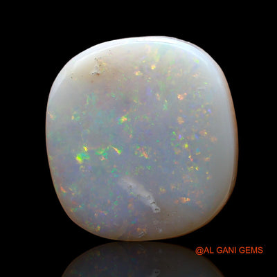 14.00 Cts Unheated Australian Fire Opal Loose Gemstone Oval Cabochon Natural 16x15x6 mm AC-817