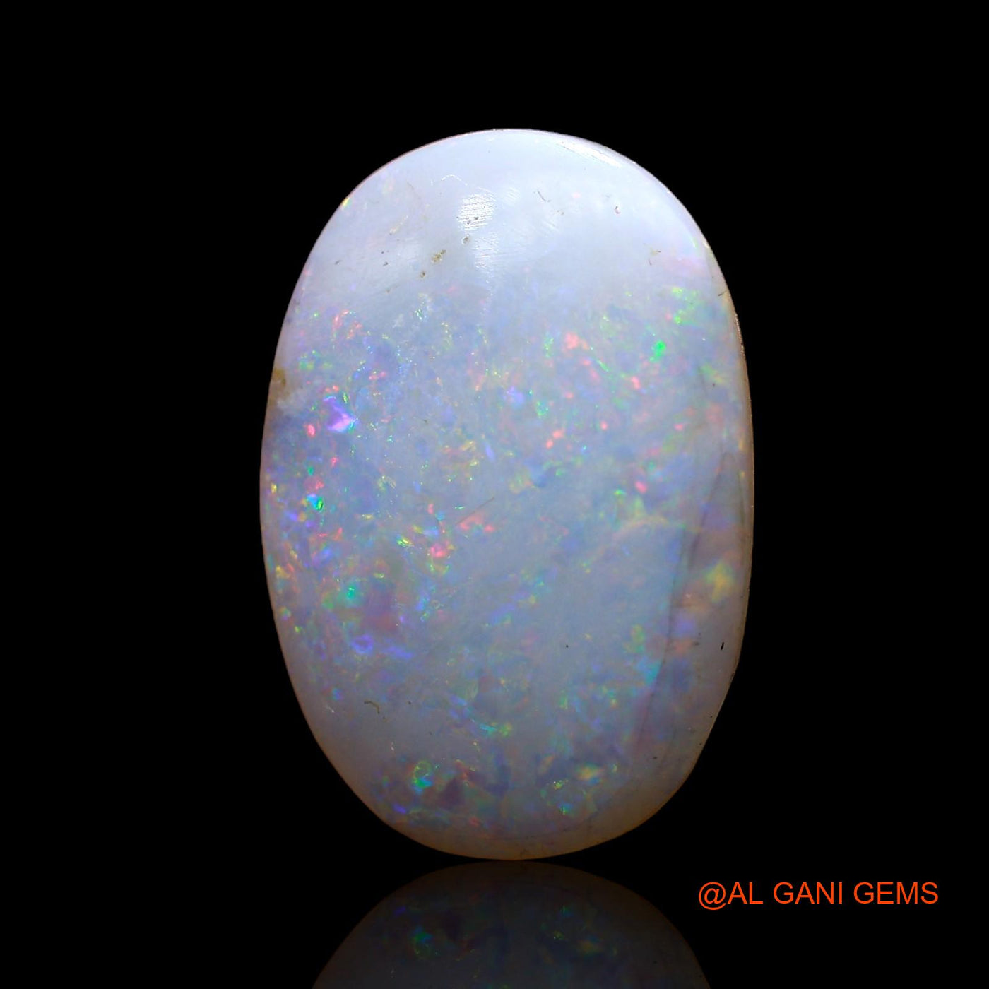 5.00 Cts Natural Australian Fire Opal Loose Gemstone Oval Cabochon 19x13x3 mm AC-818